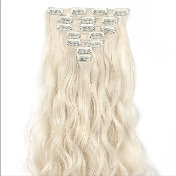 ❤️ 20” NEW Hair Extensions PLATINUM *NEW*